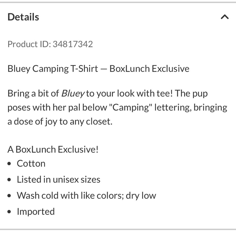 Blue Camping T-Shirt New With Tags - Picture 3 of 3